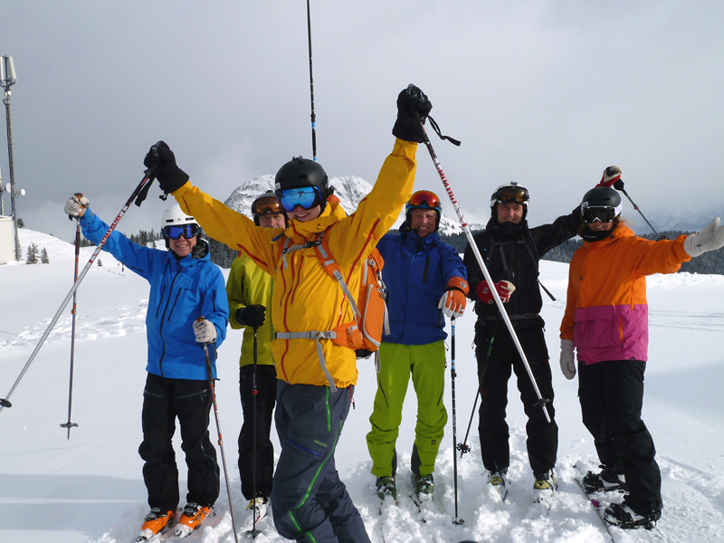 freeride skiing Saalbach-Hintergelmm